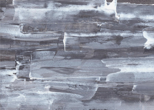 Monochromes Treibholz | Leinwand