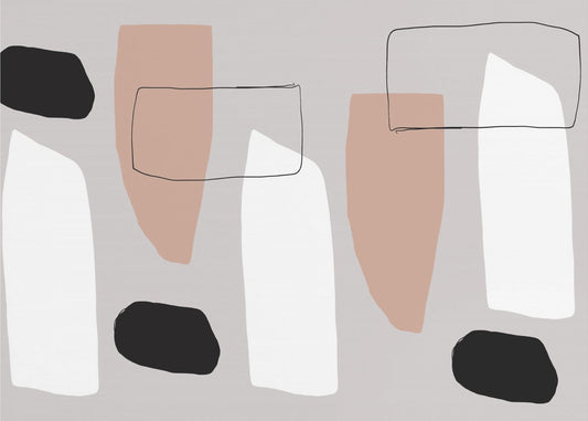 Formen und Schatten | Tapete
