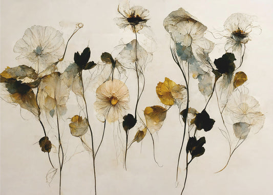 Beautiful Dry Flowers | Poster