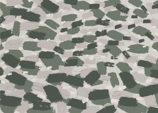 Gedämpftes Waldgebüsch | Poster