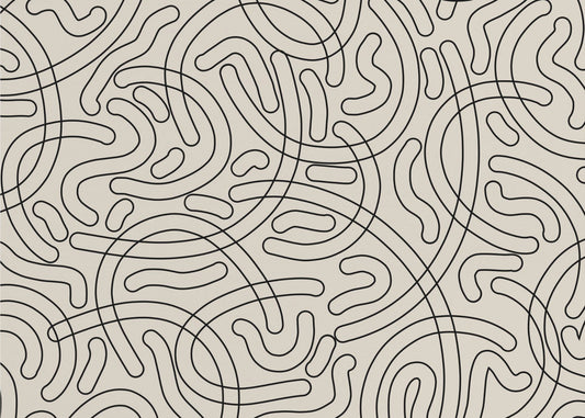 Verworrene Labyrinthlinien | Tapete