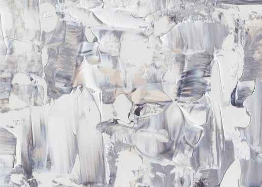 Strukturierte Leinwand im Impasto-Stil | Tapete