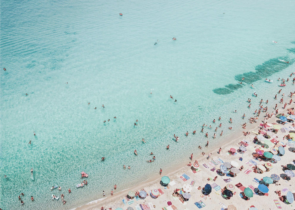 Busy Beach | Canvas