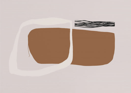 Erdiger Minimalismus | Tapete