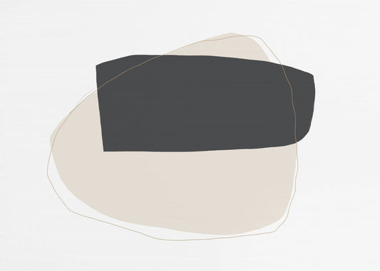 Geometrische Formen und Neutral | Tapete