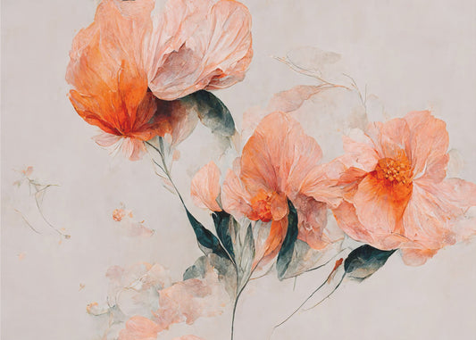 Delicate Floral Dreams | Canvas