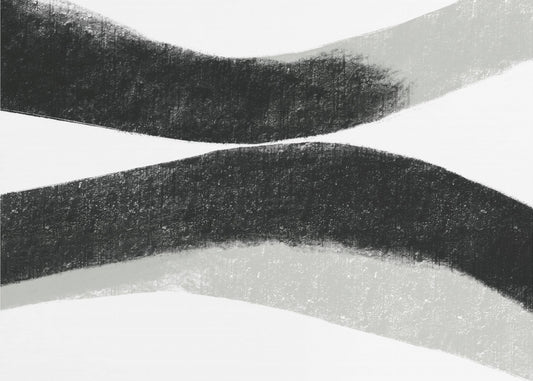 Schwarze und graue Striche auf weißem Hintergrund | Hintergrundbild