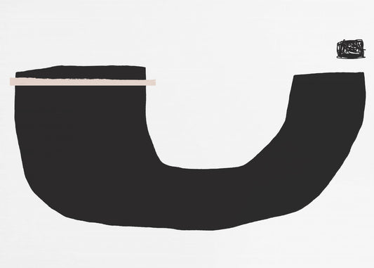 Schwarze geometrische Formen | Tapete