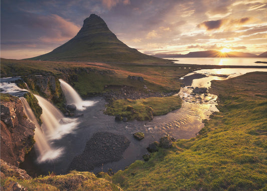 Guten Morgen Island | Leinwand