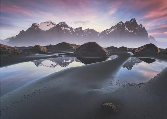 Leuchtendes Vestrahorn | Hintergrund