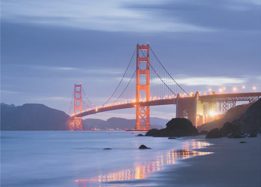Golden Gate Dämmerung | Hintergrundbild