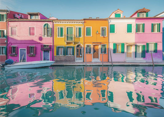 Farbiges Burano | Tapete