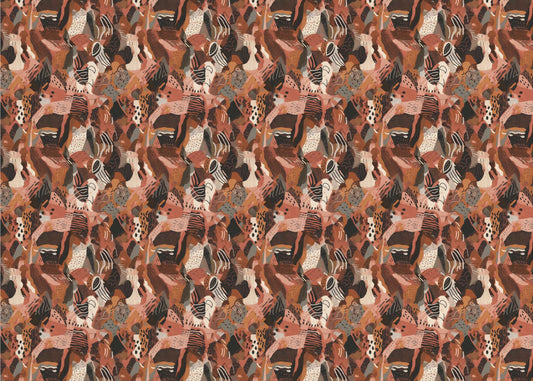 Purpurrotes Mosaik | Poster