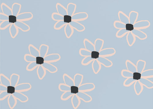 Kräftige Blumen | Tapete