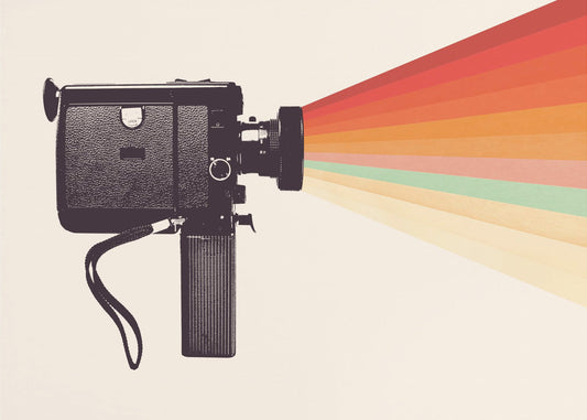 Filmkamera Regenbogen | Poster