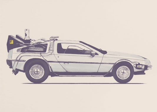 Delorean | Leinwand