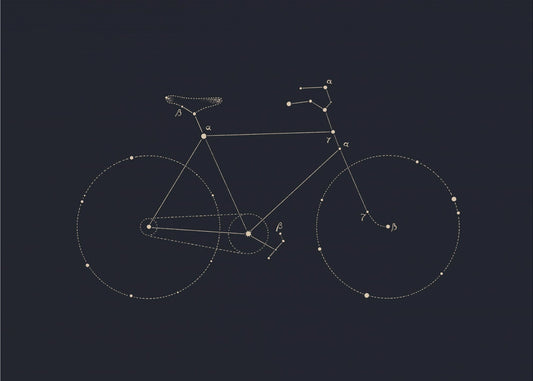 Fahrradkonstellation | Leinwand
