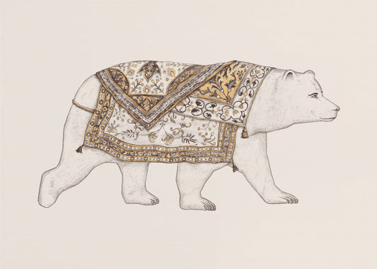Ours Blanc | Leinwand