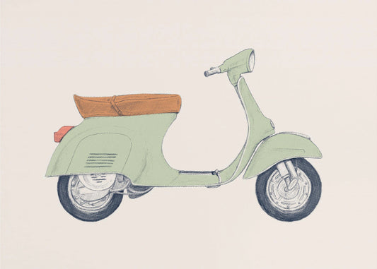 Vespa-Druck | Poster