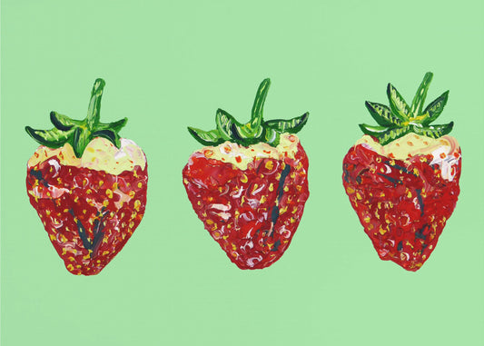 Erdbeeren | Leinwand