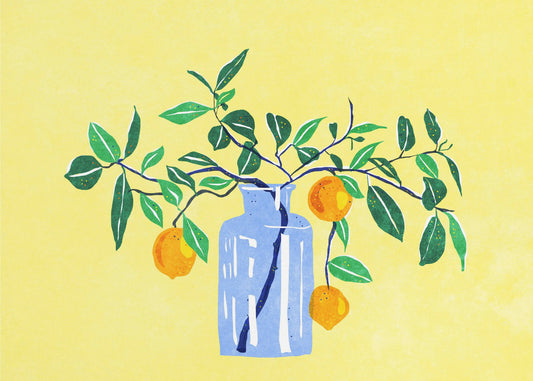 Orangenbaum | Leinwand