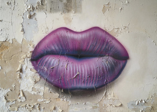 Lips on the Wall | Poster
