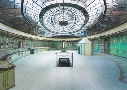 Abandoned Art Deco Control Room | Poster
