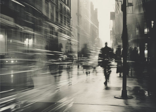 City Shadows Flow | Canvas