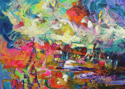 Expressionistische Abstraktion | Tapete