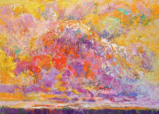 Expressionistisches farbenfrohes Abstrakt | Tapete