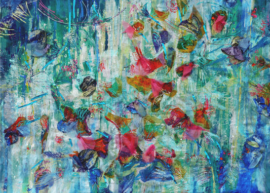 Flourishing Petal Symphony | Poster