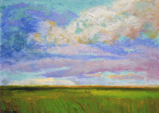 Naturinspirierte Landschaft | Leinwand