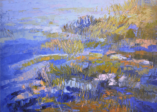 Naturinspirierte Landschaft | Leinwand