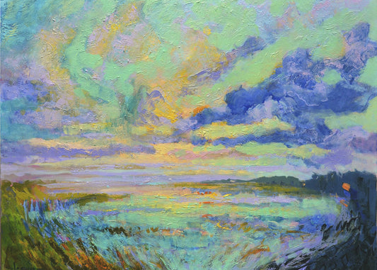 Himmlischer Horizont | Leinwand