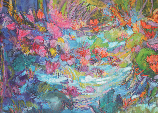 Vibrant Garden Flow | Poster