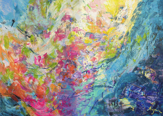 Vivid Colors And Delicate Petals | Poster