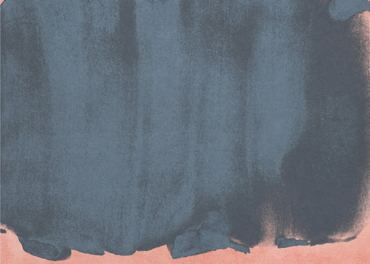 Minimal Abstract Blue 05 | Tapete