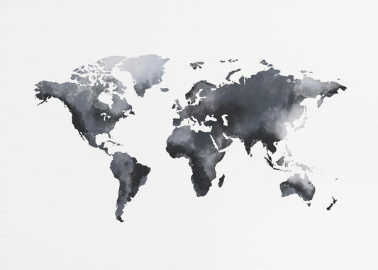 Dreamlike World Map | Poster