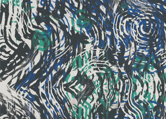 Wirbelndes Labyrinth | Leinwand