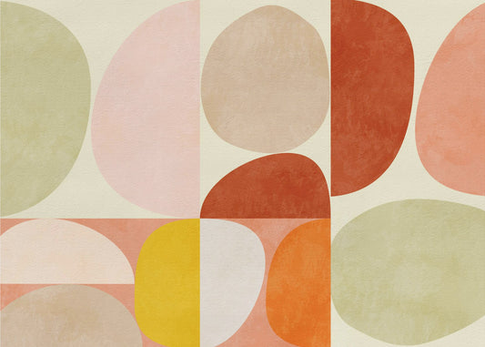 Pastellgeometrie | Leinwand