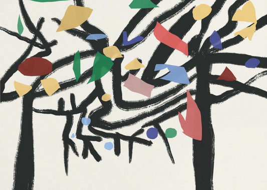 Farben im Wald 02 | Tapete