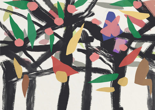Farben im Wald 06 | Tapete