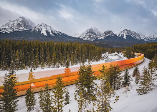 Morant's Curve im Winter | Hintergrundbild