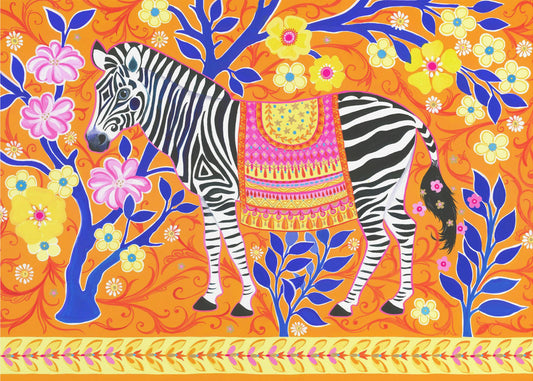 Zebras lebendiger Traum | Poster
