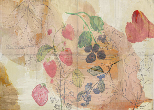 Obstpostkarten | Leinwand