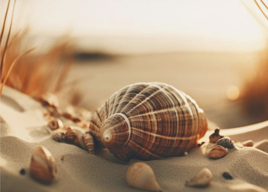 Dunes' Stille Muscheln | Poster