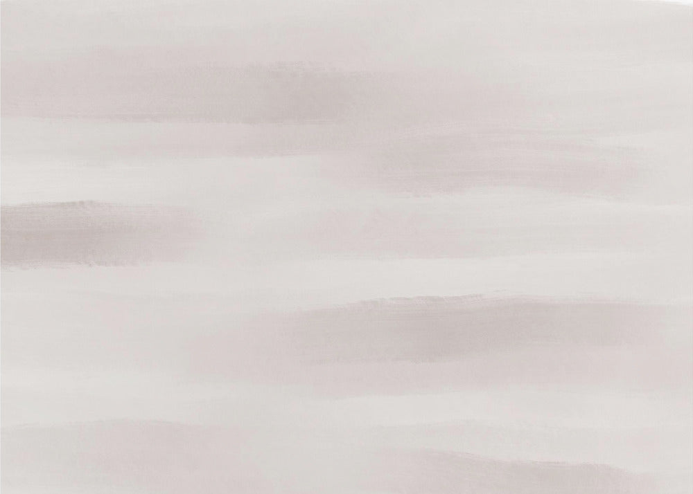 Horizontale Pinselstriche in sanftem Beige und Grau | Tapete