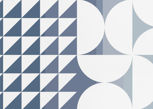 Geo Half Nr. 3 | Tapete