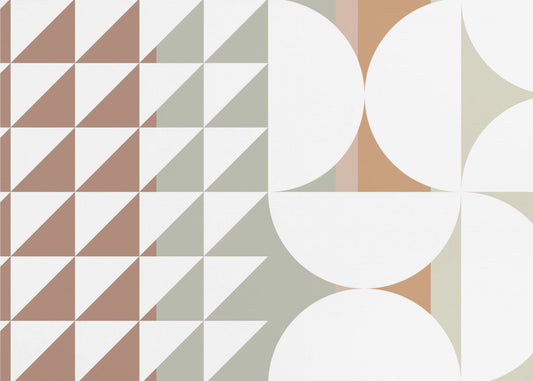 Geo Half Nr. 6 | Tapete