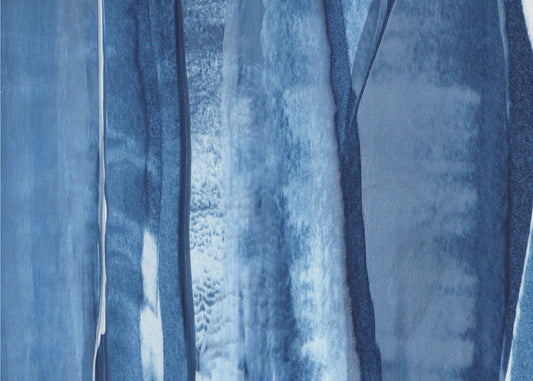 Blaue Linien und Schattierungen | Tapete
